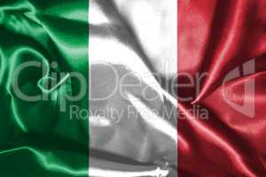 Italy Flag. Official colors and proportion. National Flag of Ita