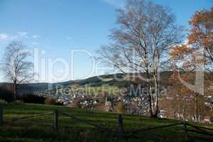 Landscape near the city Winterberg