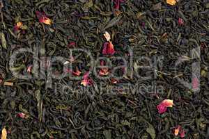 Tea blend of bergamot, rose petals, citrus aromas.
