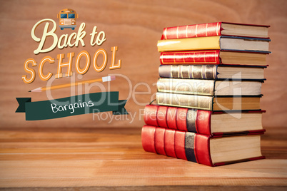 Composite image of back to school