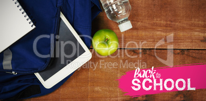 Composite image of back to school