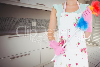 cleaner in kitchen