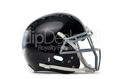 Close up of black sports helmet