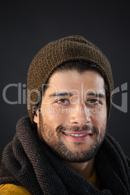 Portrait of smiling man