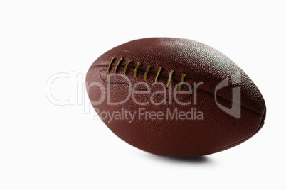 Close-up of brown American  football