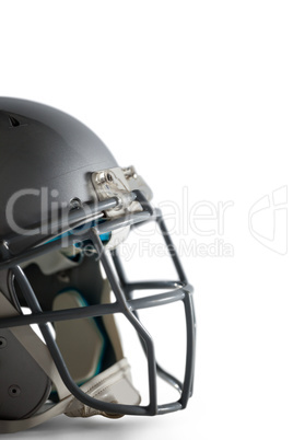 Sports helmet against white background