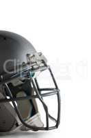 Sports helmet against white background