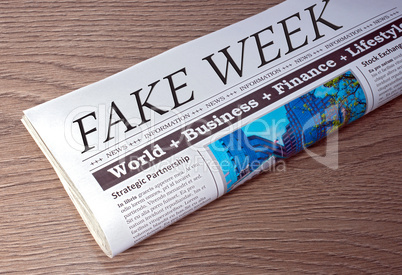Fake Week Newspaper