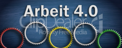 Arbeit 4.0, Digitaler Wandel, Zahnräder