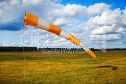 Windsock at airfield