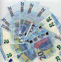 20 euro note, European Union background