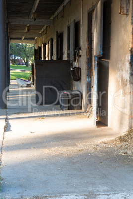 View of barn in ranch