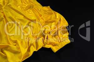 Close-up of American football jersey fabric