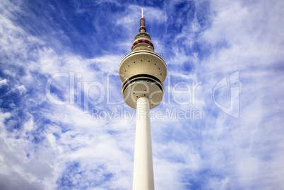 Fernsehturm in Hamburg, Deutschland