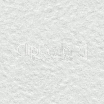 White watercolor paper texture. Seamless square background, tile