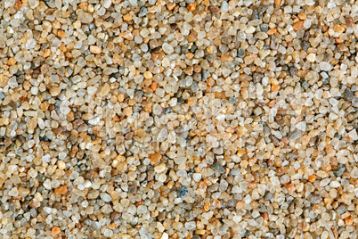 Quartz sand texture background.