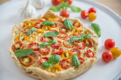 Tomaten Quiche