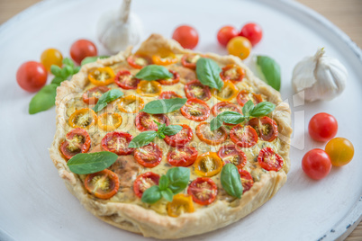 Tomaten Quiche