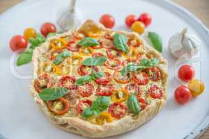 Tomaten Quiche