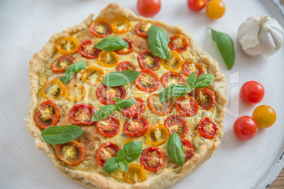 Tomaten Quiche