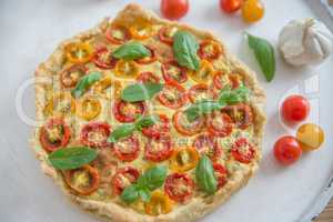 Tomaten Quiche