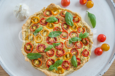 Tomaten Quiche