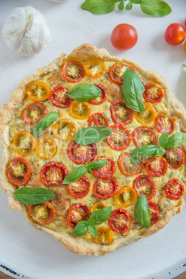 Tomaten Quiche