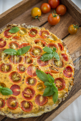 Tomaten Quiche