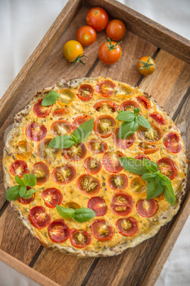 Tomaten Quiche