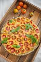 Tomaten Quiche