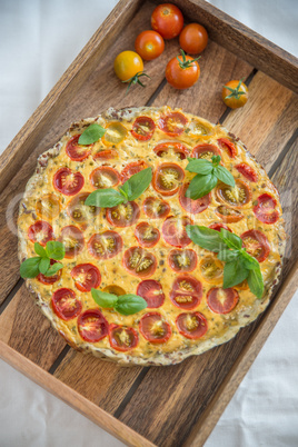 Tomaten Quiche