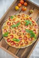 Tomaten Quiche