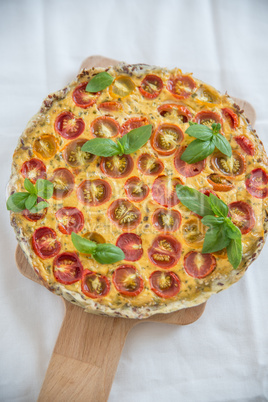 Tomaten Quiche