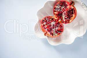 Apples, pomegranate and honey for Rosh Hashanah