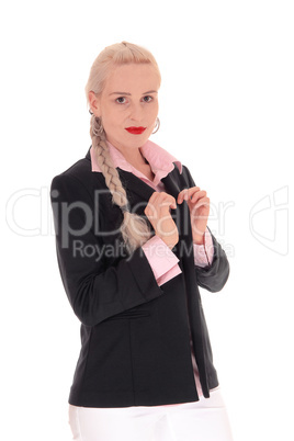 Portrait of beautiful young business woman