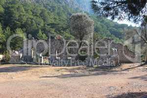 City of ancient Olympos