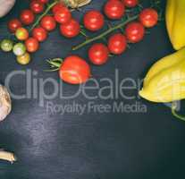 Ripe red cherry tomatoes