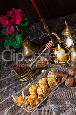 A fresh and tasty real Turkish Baklava