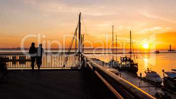 Dawn in the Seaport
