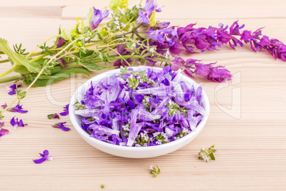 violet, edible flowers