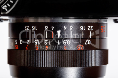 Vintage Manual Focus Lens for SLR Single Lens Reflex Camera.