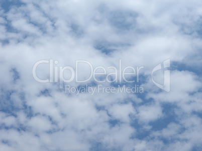 dark blue sky with clouds background