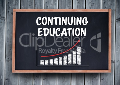 Continuing education on blackboard