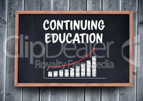 Continuing education on blackboard