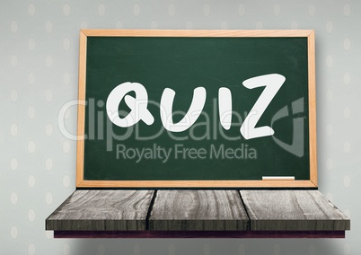 quiz text on blackboard