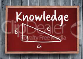 knowledge  on blackboard