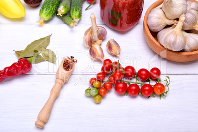 Branch of fresh red cherry tomato