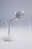 Table lamp against white background