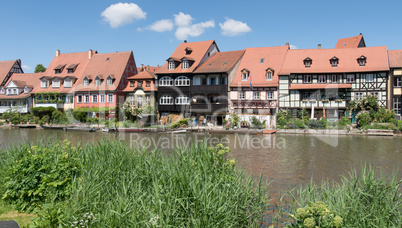 Historische Bauten in Bamberg, Deutschland, Europa