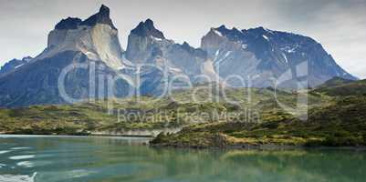 Landschaft im Torres del Paine Nationalpark, Chile, Südamerika